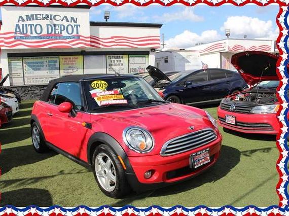 MINI COOPER CONVERTIBLE 2009 WMWMR33539TU95464 image